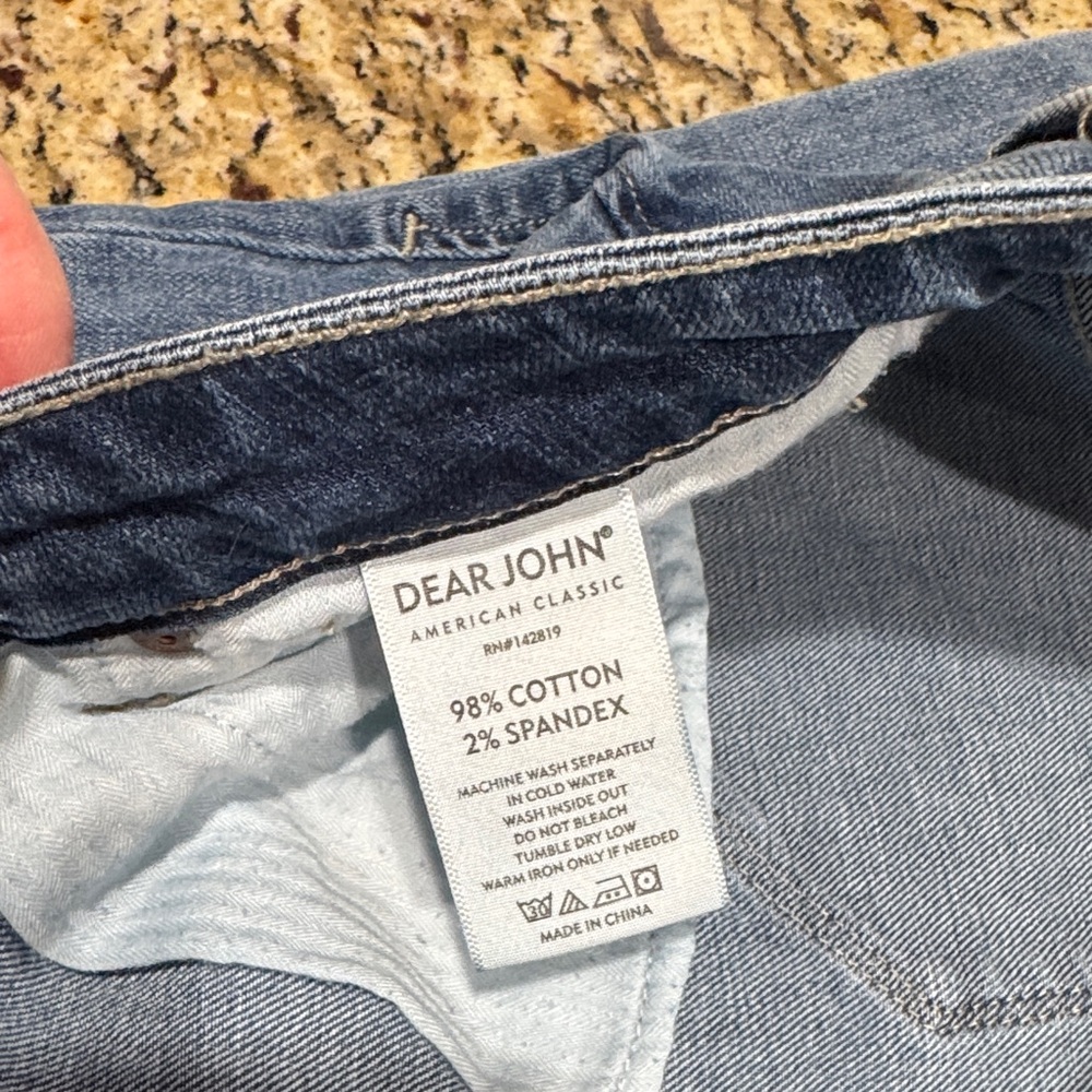 Dear John Jeans Womens 27 Mid Rise Skinny Stretch Medium Wash Denim - Picture 5 of 13